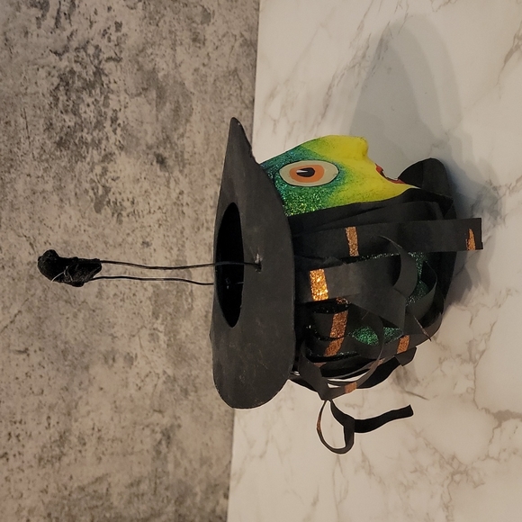 Halloween Paper Mache' Candy Container Witch Dept 56 - Picture 5 of 5